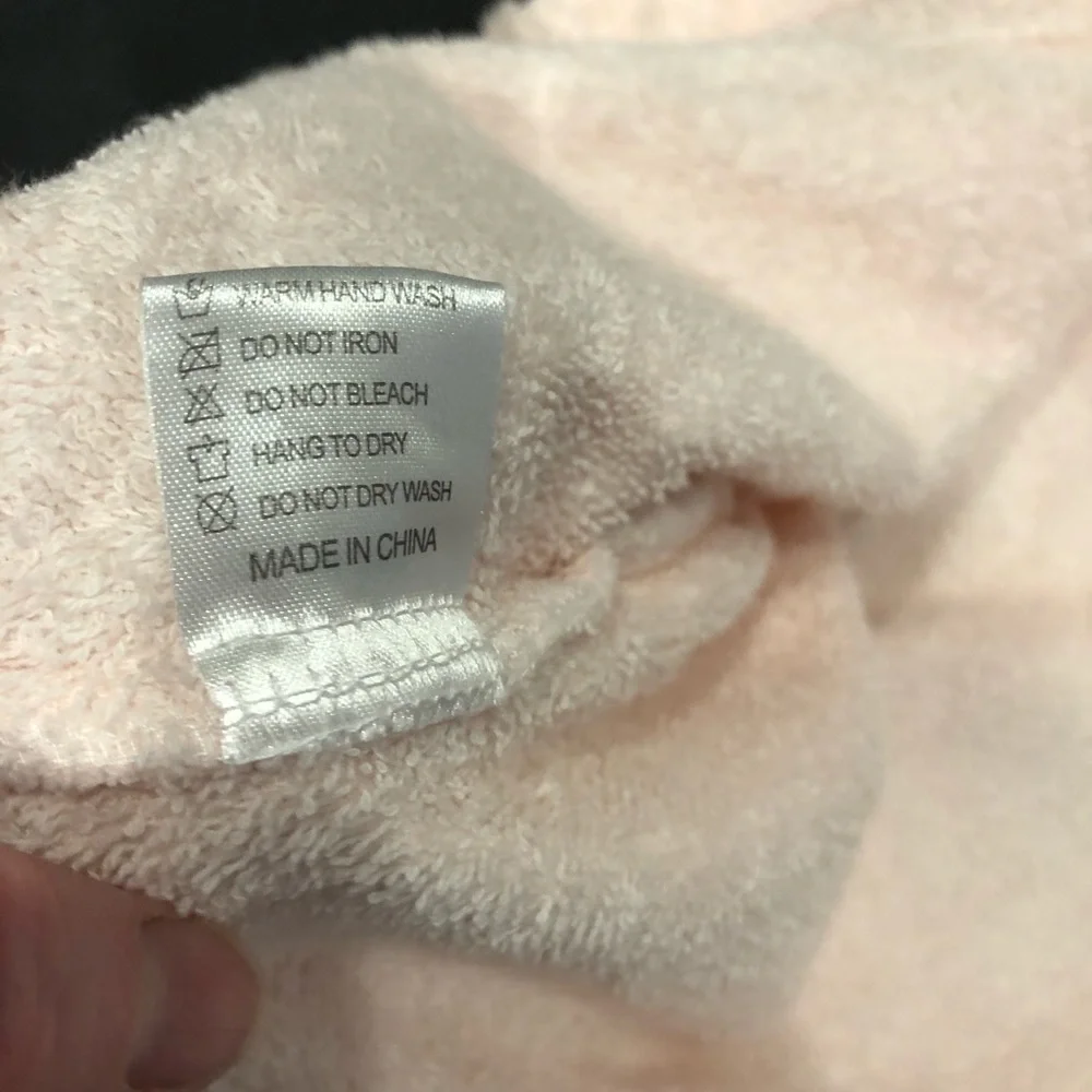 BABY STEPS BATHTIME BUNNY HOODED SPA BABY ROBE